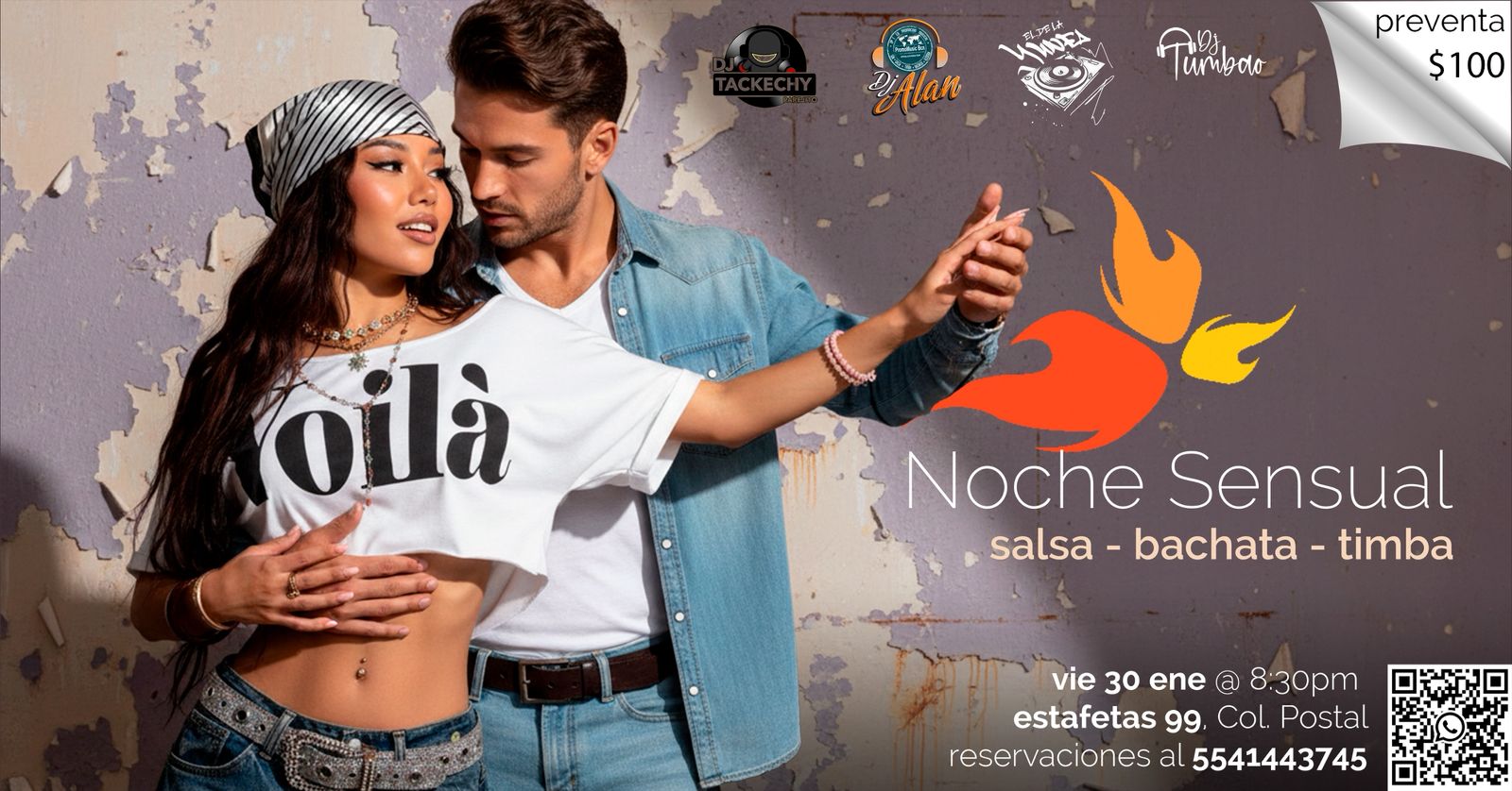 Noche Sensual - Fiesta Mensual Salsa Candela